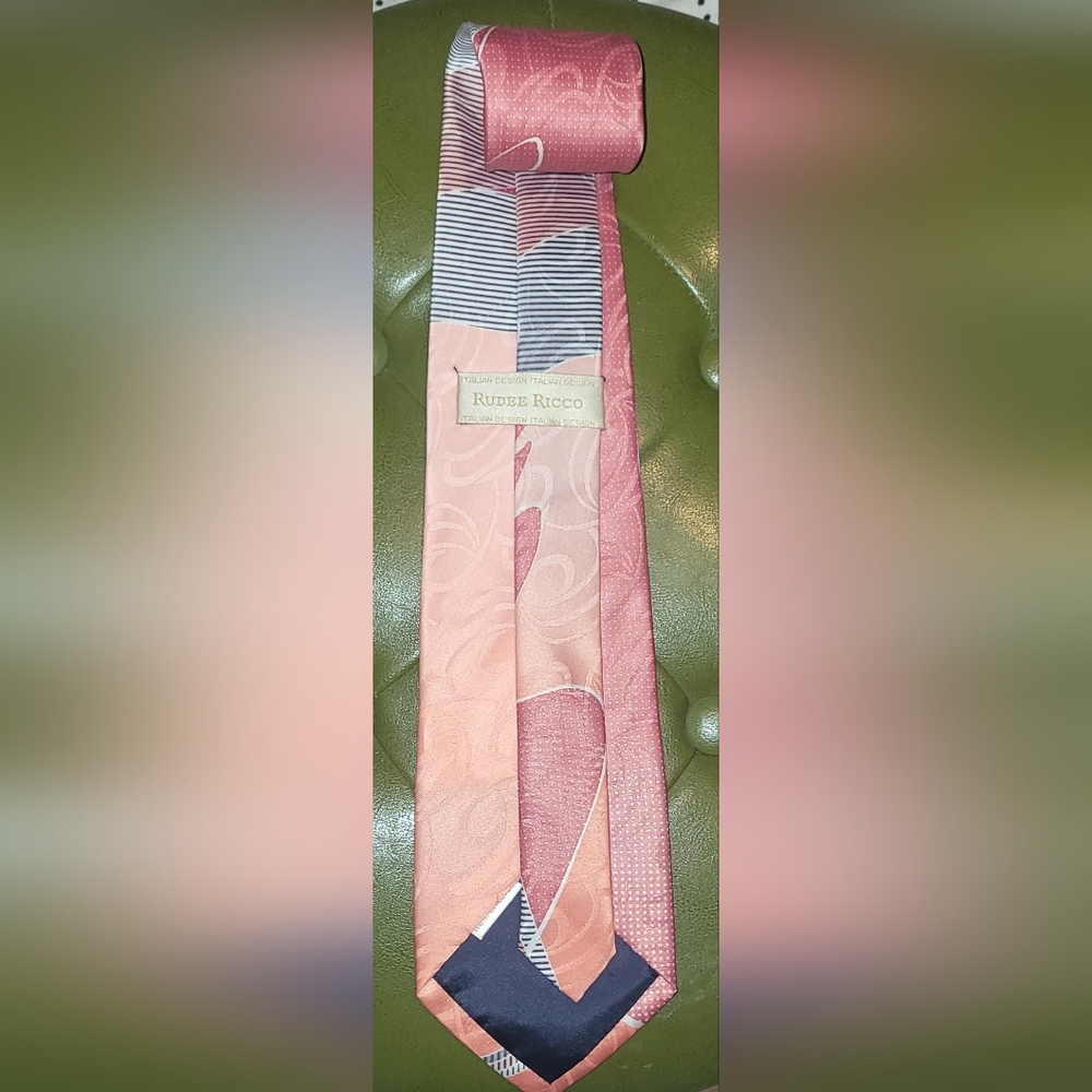 Pink Rudee Ricco Tie - Picture 6 of 10